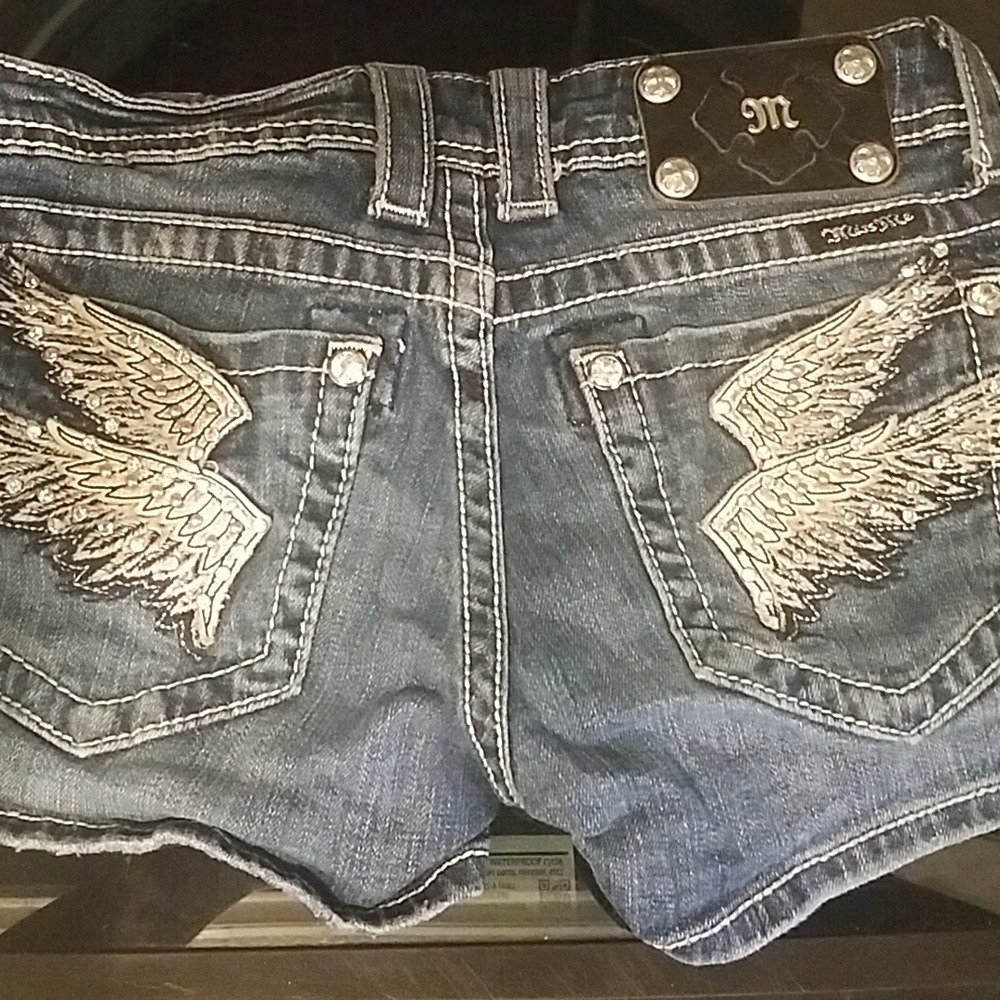 Size 27 waist miss me shorts
